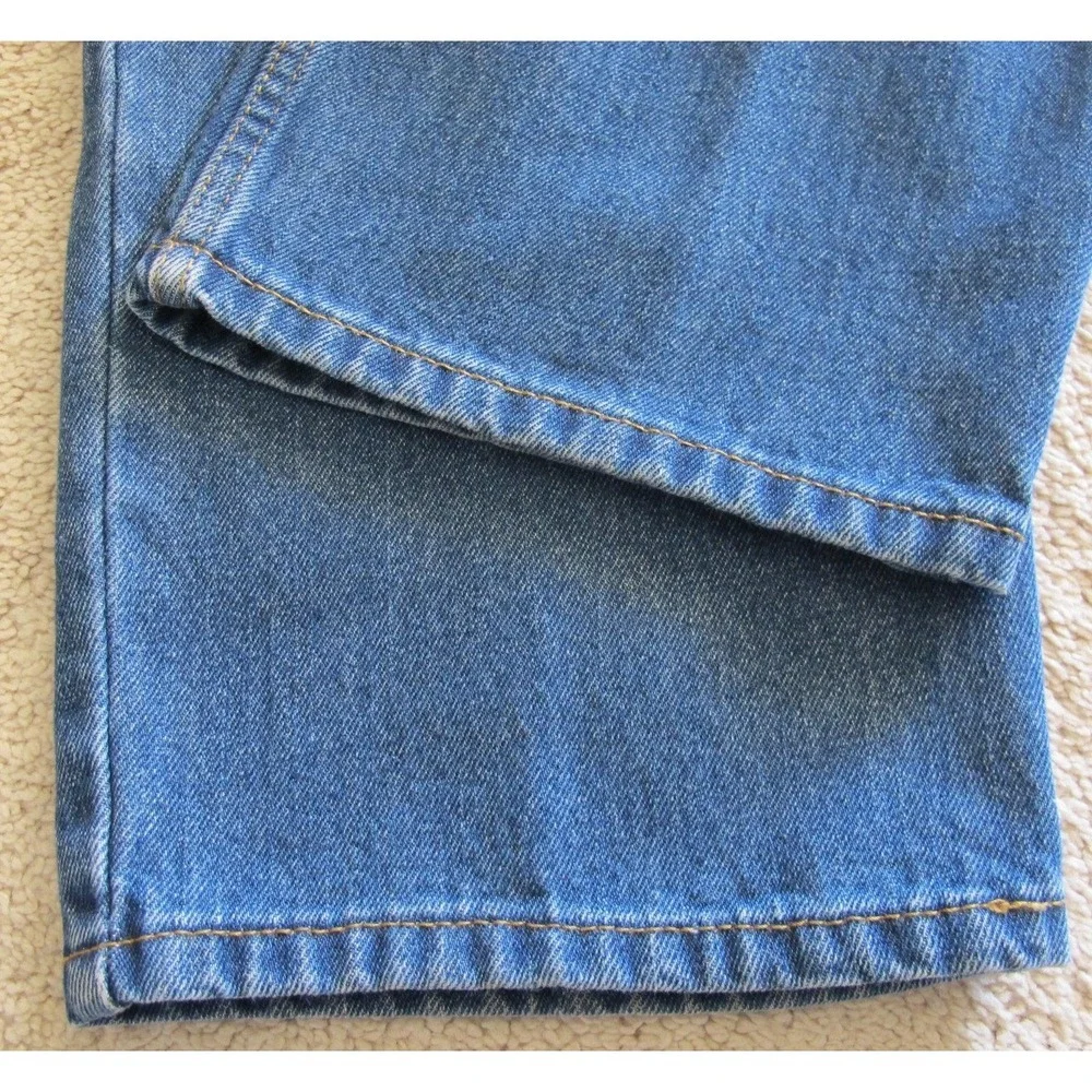Levi's 550 Relaxed Fit Blue‎ Denim Cotton Jeans Men's Size 38 x 30